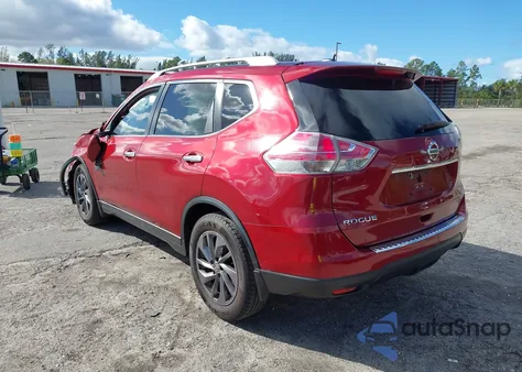 2016 Nissan Rogue Sl из США, поврежденный, VIN 5N1AT2MTXGC871391
